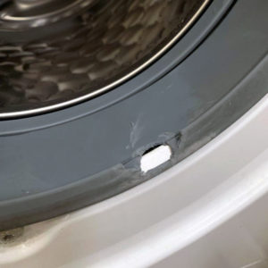 Ремонт стиральной машины Miele WKR570 WPS: замена манжеты и устранение протечки люка